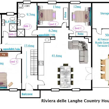 Riviera Delle Langhe Wine Country House With A Pool Casa vacanze *